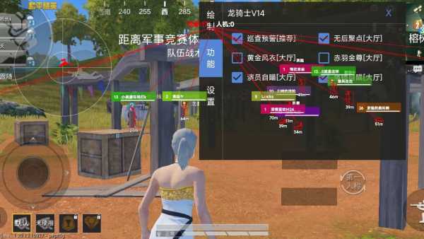 手机和平精英辅助透视